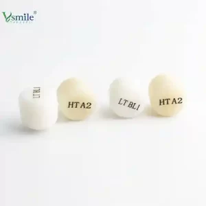 Cerámica vítrea Vsmile HappyZir Ingot (Disilicato de litio prensado).