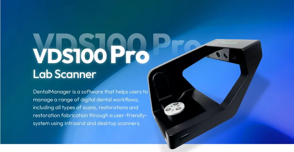 Escáner de mesa para laboratorio digital CAD CAM